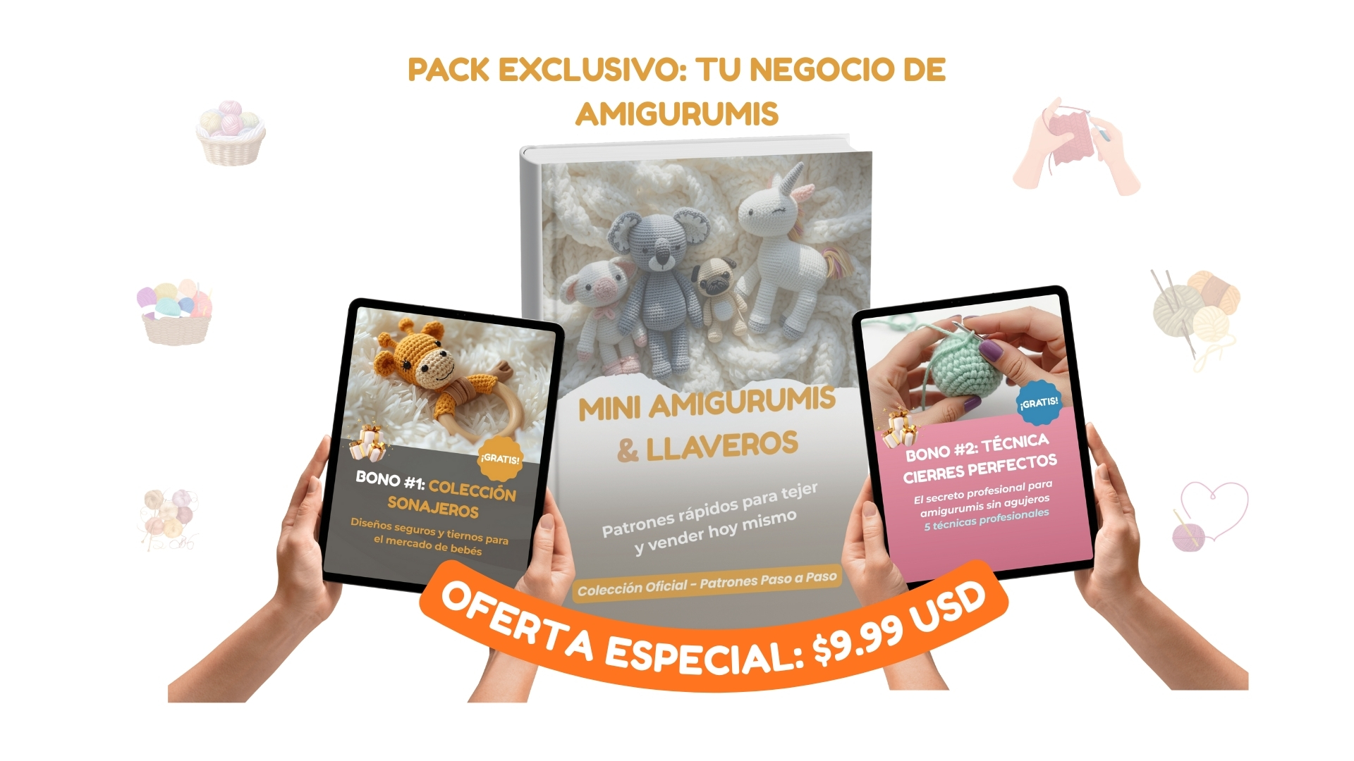 Pack Crochet Emprendedor